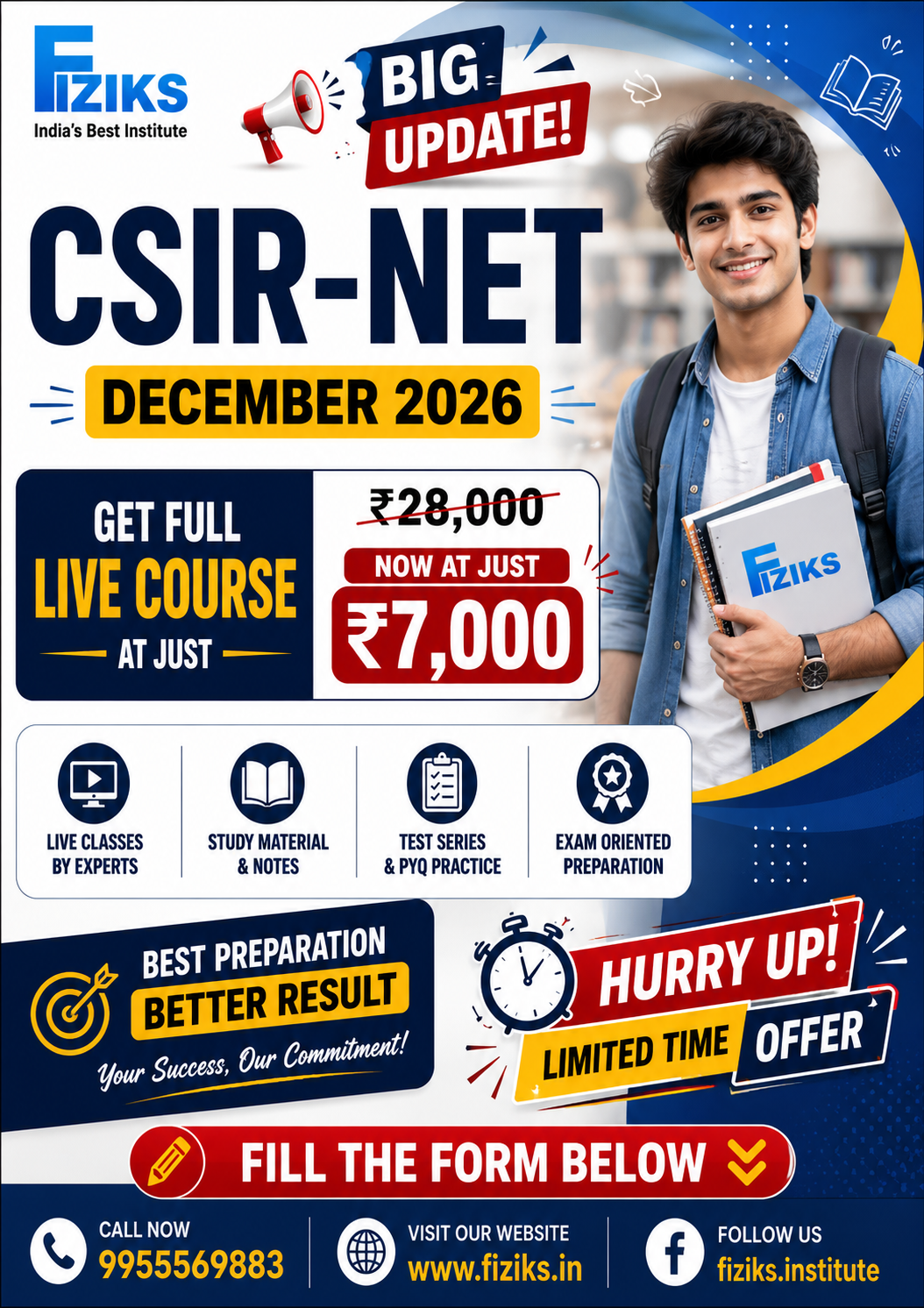 CSIR NET Offer